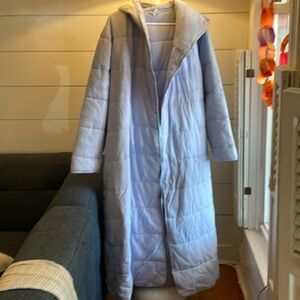 Garnet Hill quilted robe, XL